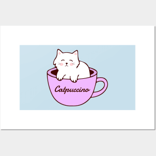 Catpuccino Posters and Art